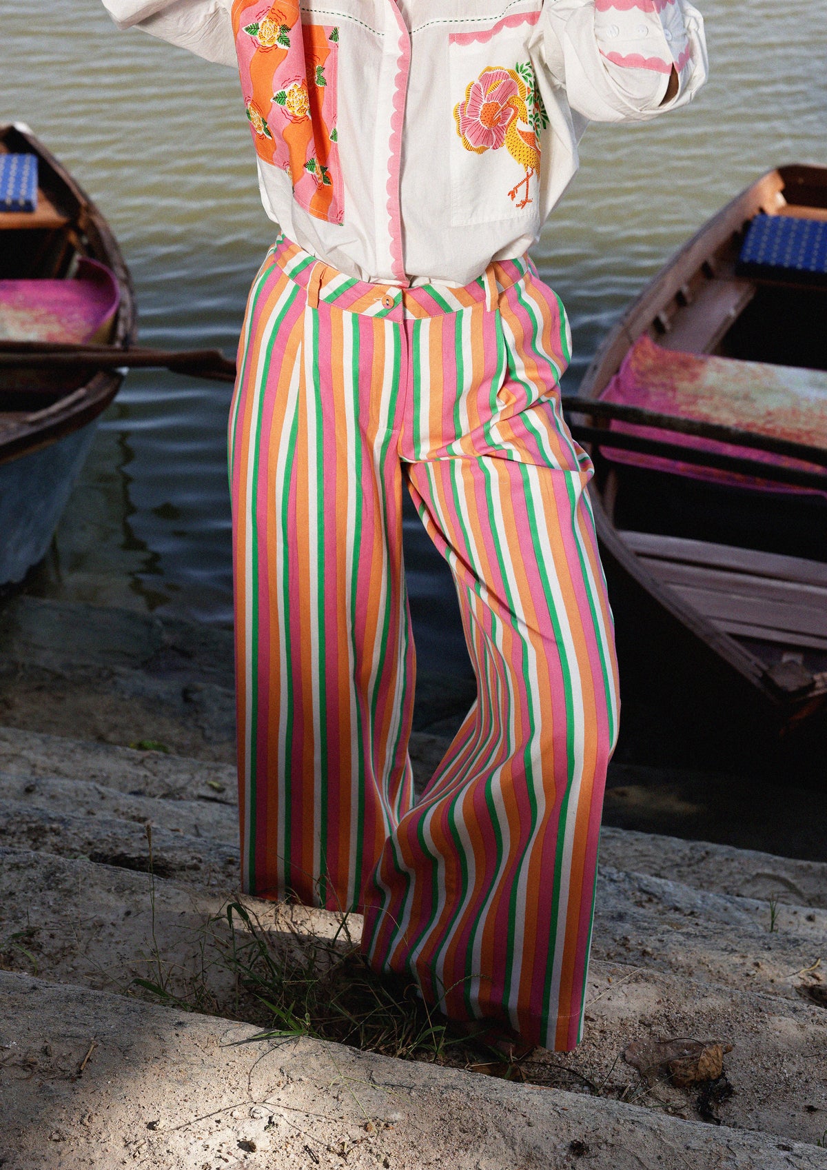 Amer Stripe Pant