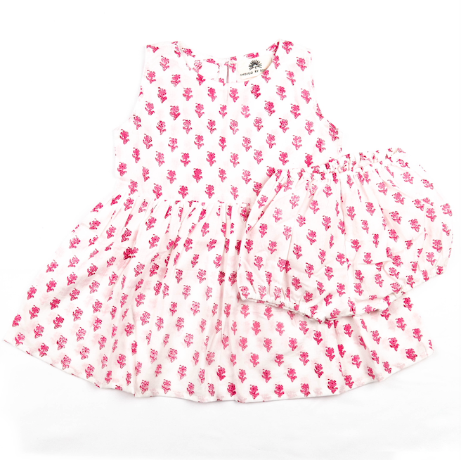 Winnie Dress & Bloomer Set
