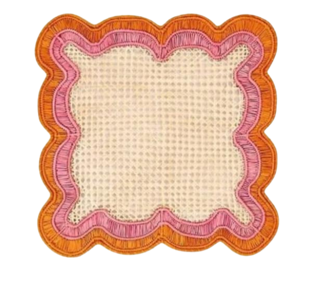 Wavy Orange Placemat