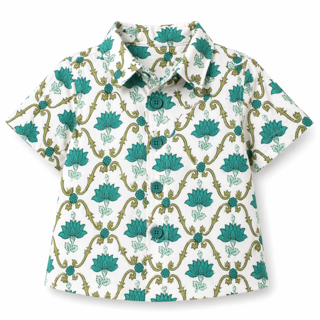 Capri Short Sleeved Button Down