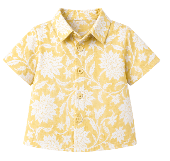 Daisy Short Sleeved Button Down