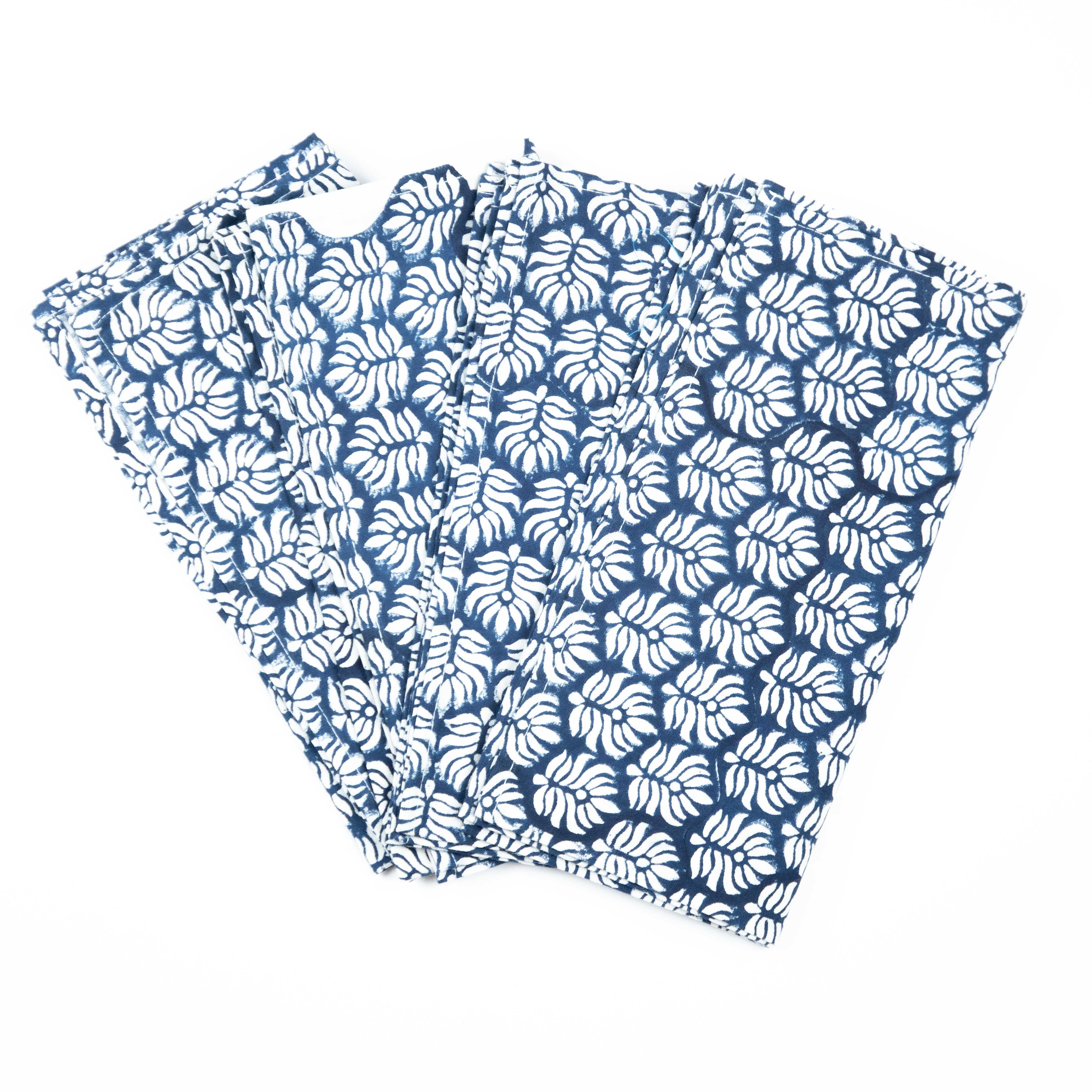 The Lila Navy Napkins